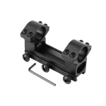 ONE PIECE HIGH PROFILE WEAVER RAIL SCOPE MOUNT 30MM SCOPE RING - Image 1