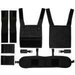 TRIMEX VE43 PORTABLE CONCEPTION PLATE CARRIER TACTICAL VEST TXBK - Image 2