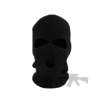 3 HOLE BALACLAVA  BLACK - Image 1