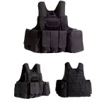 TRIMEX V005 TACTICAL VEST BLACK - Image 3