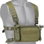 VE55 NEW TX STYLE CHEST RIG WITH BAG OD - Image 2