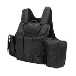 TRIMEX V005 TACTICAL VEST BLACK - Image 4