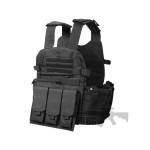 TRIMEX V033 BLACK TACTICAL VEST - Image 1