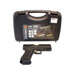 HG182 AG17 SCORPION GAS AIRSOFT PISTOL BLACK - Image 2