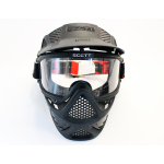 COMBAT AIRSOFT MASK BLACK - Image 1