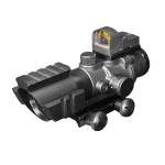 RED DOT ACOG ST WITH DOC SIGHT - Image 1