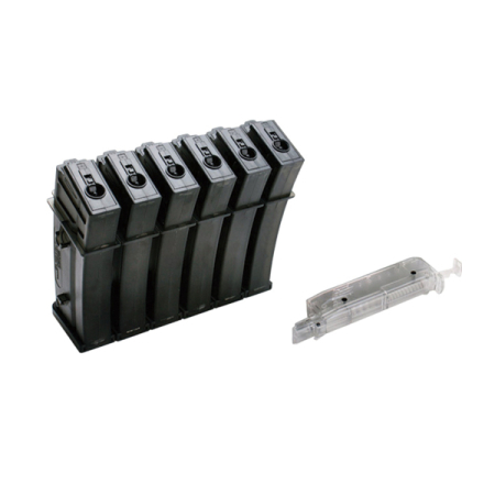 SRC G36 Airsoft Magazine x 6 Set