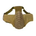 WST TACTICAL HALF FACE MASK TAN - Image 1