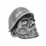 Trimex Army Zombie Airsoft Mask Silver - Image 3
