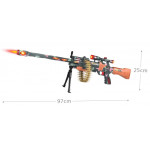 AK8860B BATTERY OPERATED COOL FLASH TOY GUN - Image 2