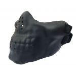 MA-85-BK BLACK AIRSOFT LOWER HALF FACE MASK WITH VENTILATION - Image 2