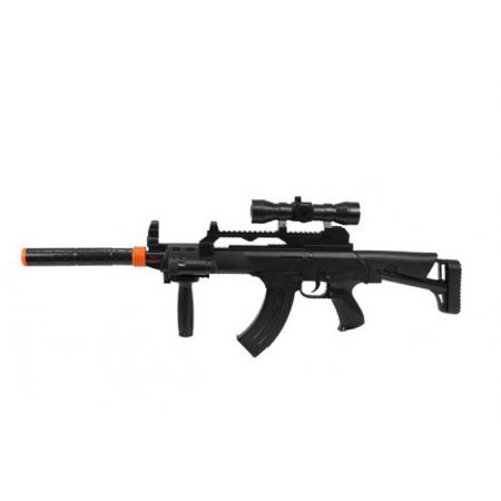 TD2021 B/O SUPER ACTION TOY MACHINE GUN
