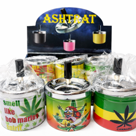 ASHTRAY SPINNING. (PACK OF 6)