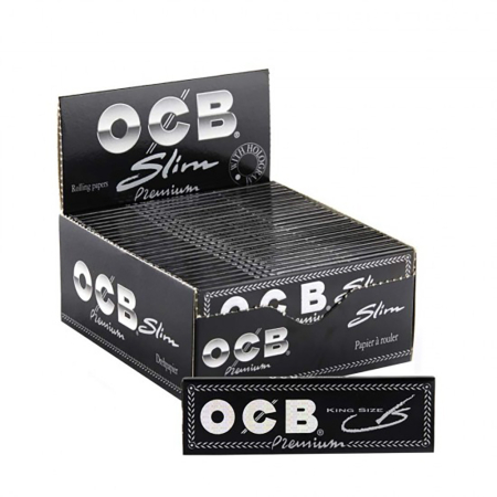 OCB BLACK KING SIZE PAPER (PACK OF 50)