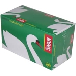 SWAN GREEN CORNER CUT (PACK OF 100) - Image 1