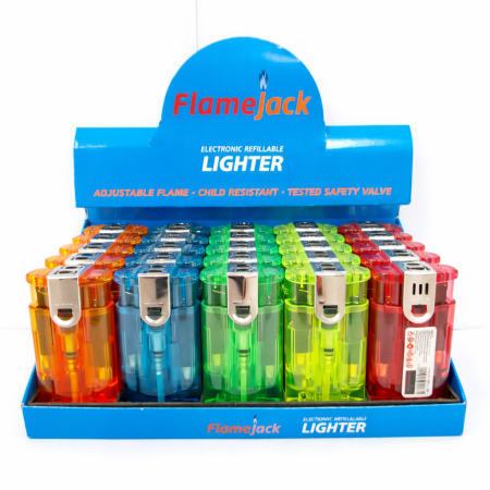 LIGHTER DOUBLE FLAME (PACK OF 25)