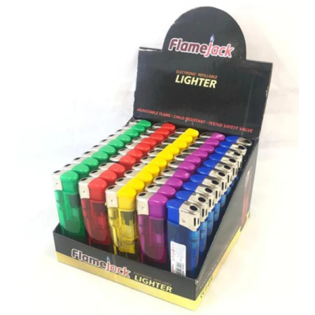 LIGHTER ELECTRONIC CLEAR (PACK OF 50)