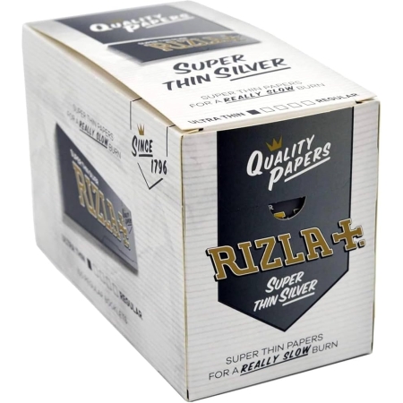 RIZLA SILVER REGULAR PAPER (PACK OF 100)