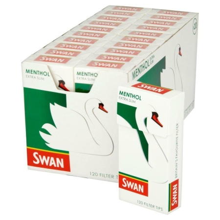 SWAN MENTHOL EXTRA SLIM TIPS