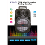 BT04 20W BLUETOOTH MULTIFUNCATION TROLLEY SHAPE SPEAKER - Image 2