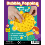 CIRCLE RAINBOW BUBBLE POPPING SENSORY DE-STRESS TOY - Image 2