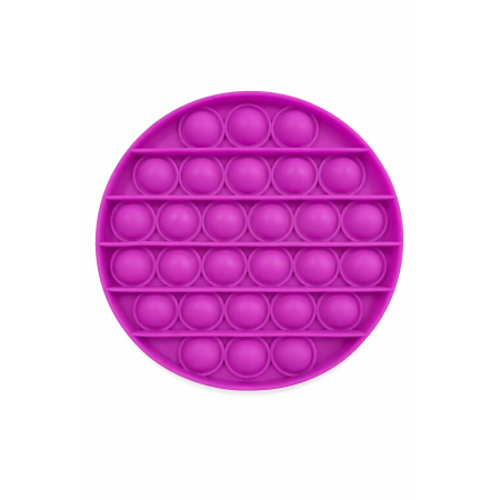 CIRCLE BUBBLE POPPING SENSORY DE-STRESS TOY (PINK)