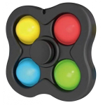 FOUR SIDED BUBBLE POPPING FIDGET SPINNER - Image 1