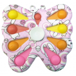BUTTERFLY BUBBLE POPPING SIMPLE DIMPLE FIDGET SPINNER TX3 - Image 2
