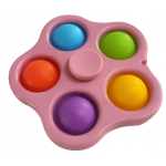 FIVE SIDED BUBBLE POPPING FIDGET SPINNER - Image 2