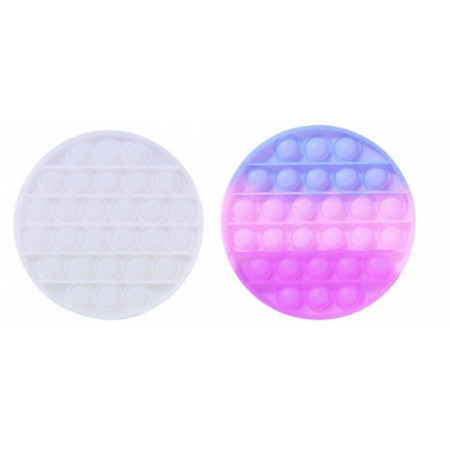 ULTRA-VIOLET CIRCLE BUBBLE POPPING DE-STRESS TOY