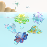 REVERSIBLE POPPING OCTOPUS FIDGET DE-STRESS TOY - Image 2