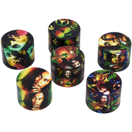 HXZP50-1BOB 50MM METAL TOBACCO GRINDER (PACK OF 12)