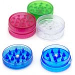 HX234 MINI PLASTIC TOBACCO GRINDER (PACK OF 12) - Image 1