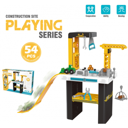 8027 CONSTUCTION SITE PLAYING SET