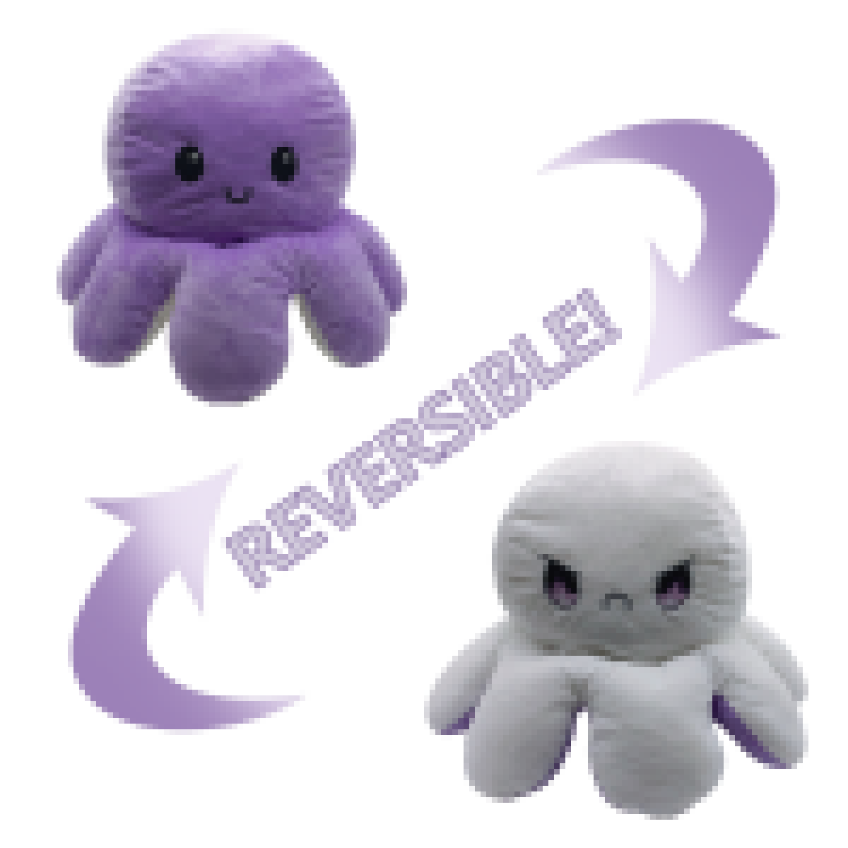 80cm reversible octopus