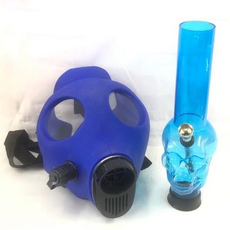 SMOKE GAS MASK BONG
