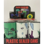 ACRYLIC AIR TIGHT CONTAINER PUSH BUTTON PACK OF 6 - Image 2