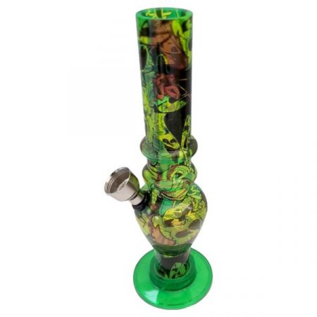 MINY 23 x 150mm ACRYLIC BONG (PACK OF 12)