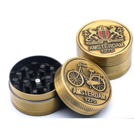 HX003 40MM ALL MAGNET METAL GRINDER (PACK OF 12)