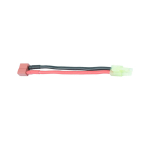 FEMALE DEANS T CONNECTOR TO MALE MINI TAMIYA ADAPTER 150MM AIRSOFT BATTERY CONVERTER LEAD - Image 1