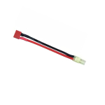 FEMALE DEANS T CONNECTOR TO MALE TAMIYA ADAPTER 150MM AIRSOFT BATTERY CONVERTER LEAD - Image 1