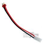 MALE DEANS T CONNECTOR TO FEMALE TAMIYA ADAPTER 150MM AIRSOFT BATTERY CONVERTER LEAD - Image 1