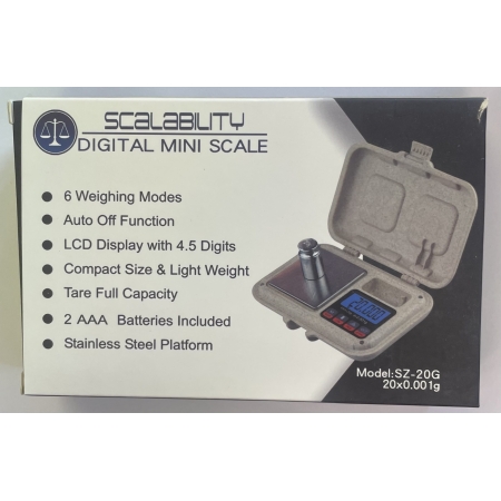 DIGITAL SCALE SZ-20 (20X0.001G)