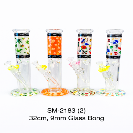 Bong Glass DK6491 (32cm,9mm Glass Bong) SM-2183-2