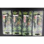 SMOKING METAL PIPES PACK OF 12 WITH 50 PIPE SCREENS HX-1373A - Image 1
