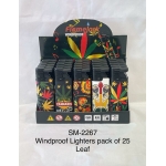 SM-2267-Windproof-Lighters-Pack-of-25-Leaf