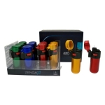 Zenga ZL1 Metallic Round Lighter Pack Of 12 - Image 1