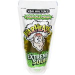 VAN HOLTEN WARHEAD SOUR JUMBO PICKLE PACK OF 12 - Image 1