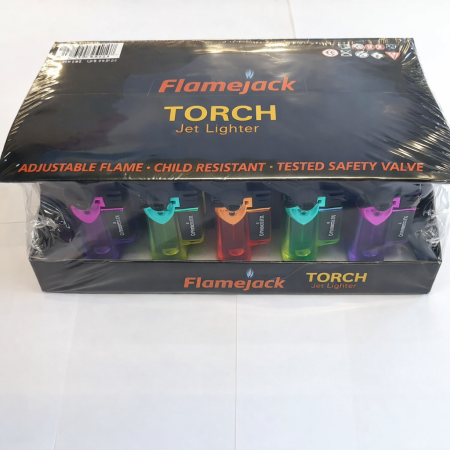 LIGHTER TORCH RAINBOW PACK OF 20