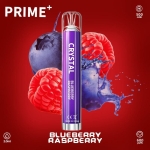 CRYSTAL PRIME PLUS 600 PUFFS DISPOSABLE VAPE PACK OF 10 – BLUEBERRY RASPBERRY - Image 1
